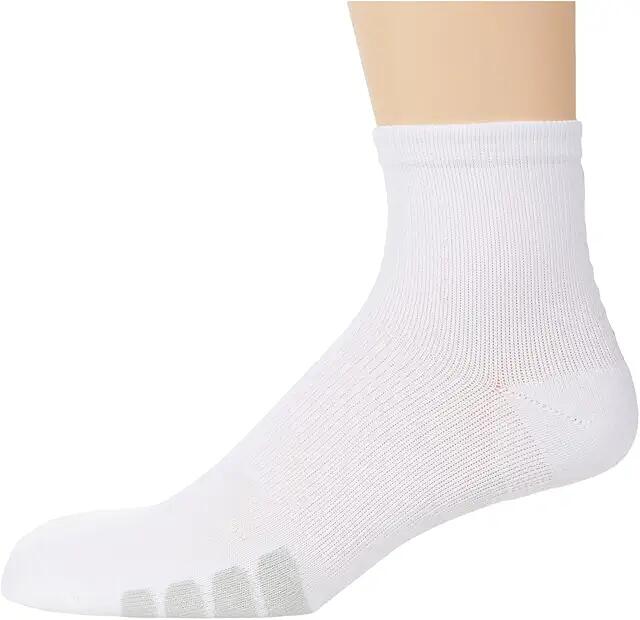 Eurosock Bike Quarter Compression (White) Crew Cut Socks Shoes Cover