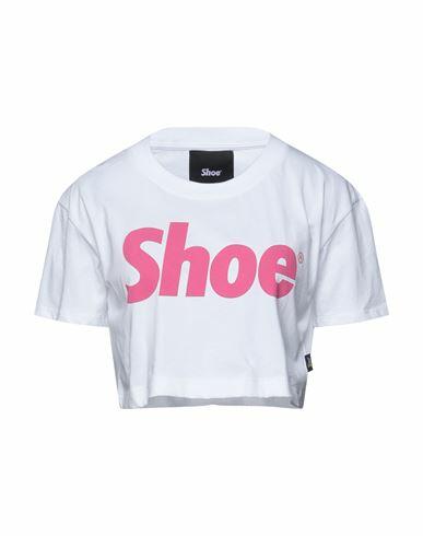 Shoe Woman T-shirt White Cotton Cover