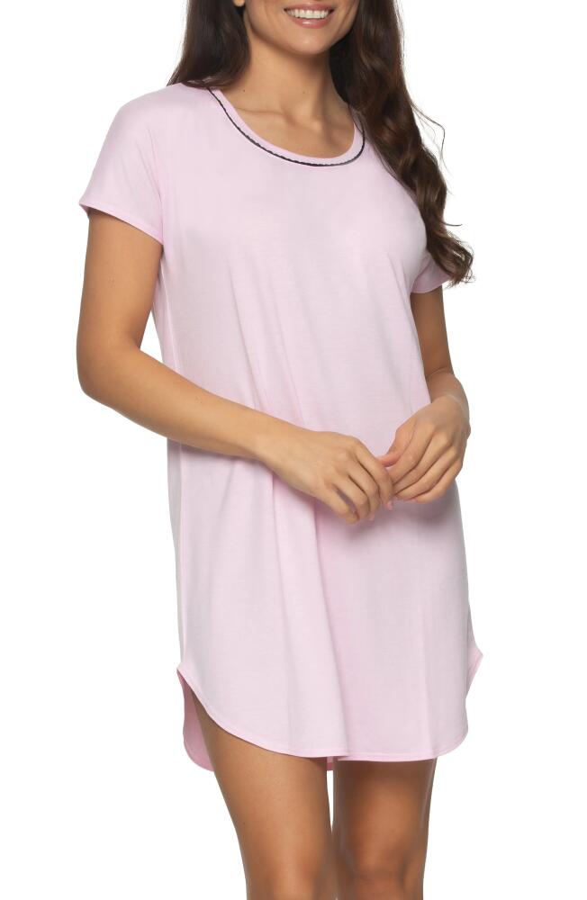 Felina Jessie Stretch Jersey Sleep Shirt in Pirouette Cover