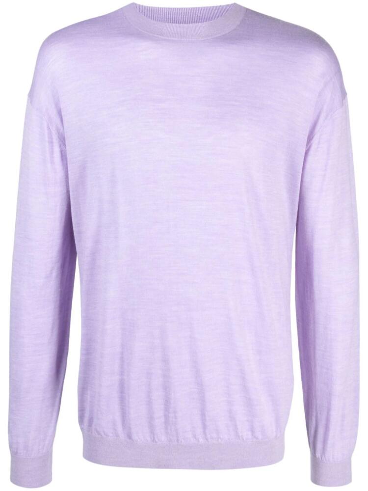 Nanushka merino crew-neck T-shirt - Purple Cover