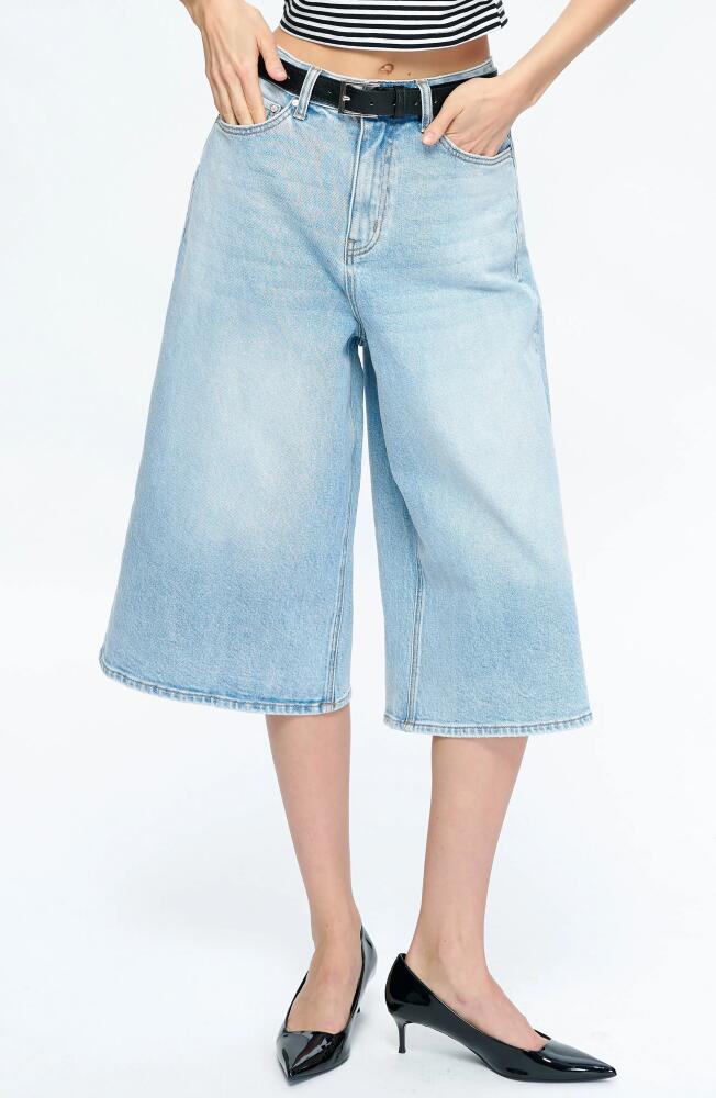 Bayeas Timothy Denim Bermuda Shorts in Cornflower Azure Cover