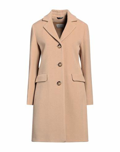 Cinzia Rocca Woman Coat Sand Wool, Polyamide, Cashmere Cover