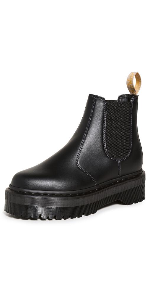 Dr. Martens Vegan 2976 Quad Chelsea Boots Black Cover