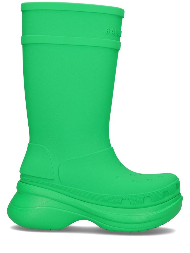 BALENCIAGA 40mm Crocs Rubber Boots Cover