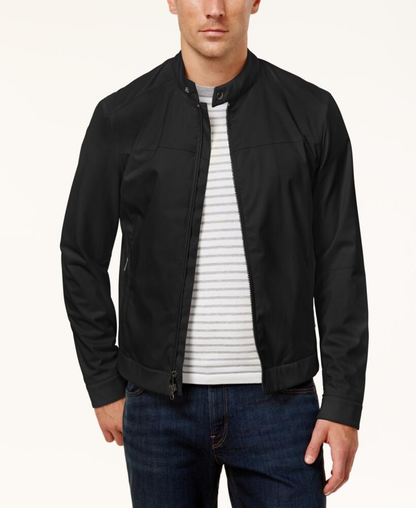 Michael Kors Men's Racer Jacket - Black Cover