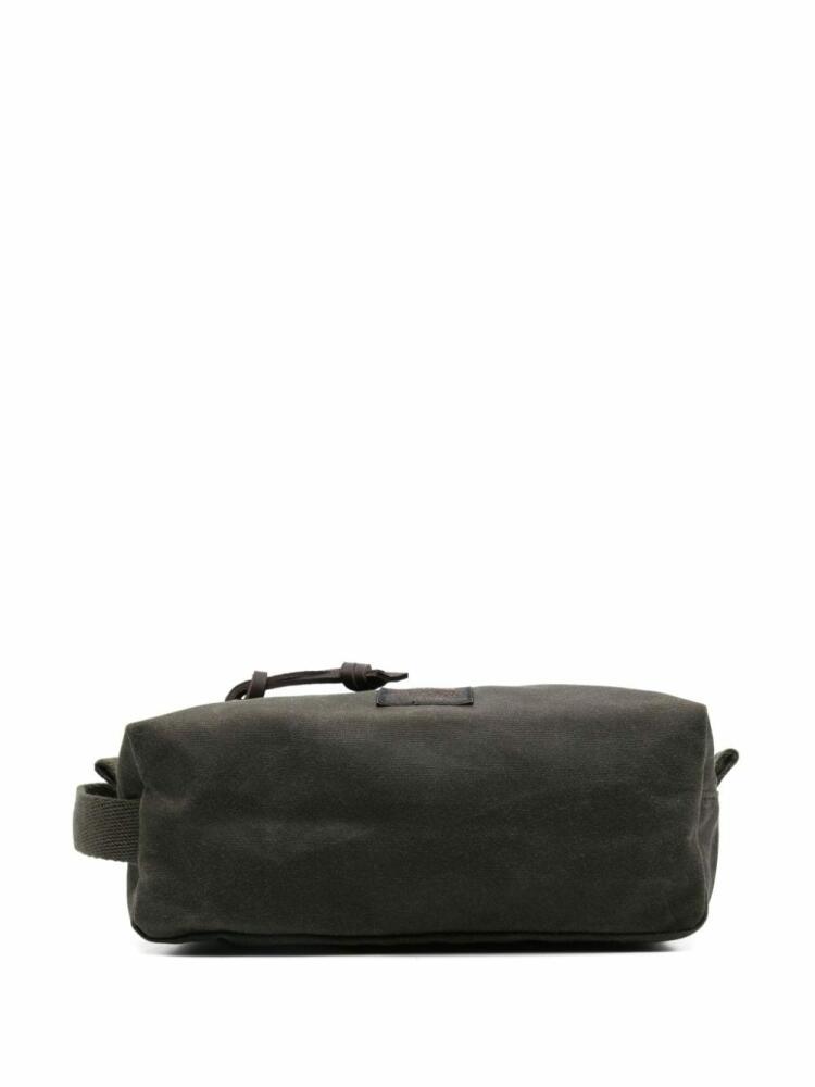 Filson Tin Cloth Travel Kit wash bag - Green Cover