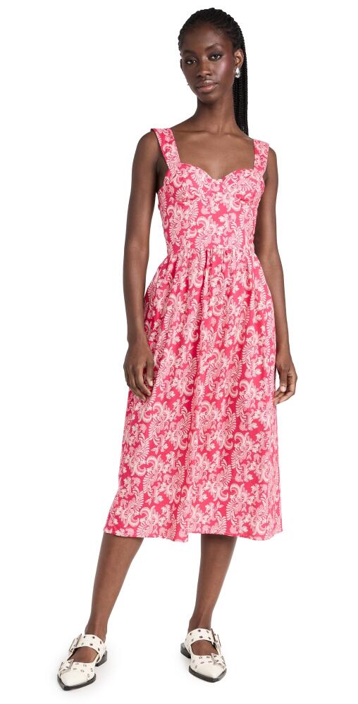 The Lulo Project Antoinette Dress Pink Lace Cover