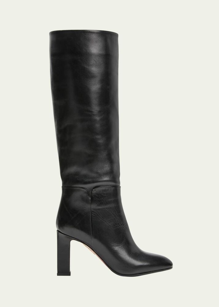 Aquazzura Sellier Calfskin Tall Boots Cover