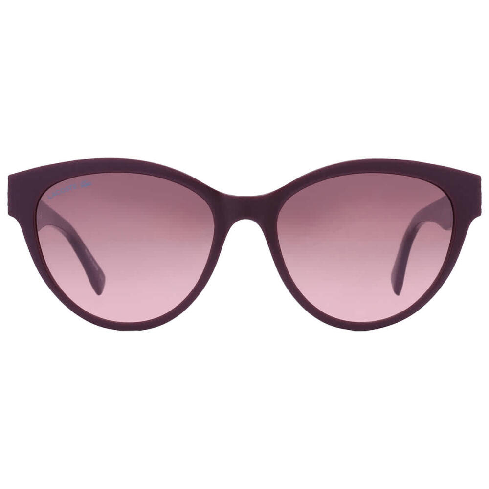 Lacoste Red Gradient Cat Eye Ladies Sunglasses Cover