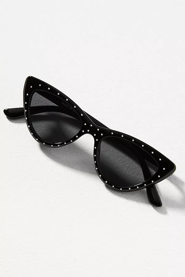 By Anthropologie Studded Cat-Eye Sunglasses Cover