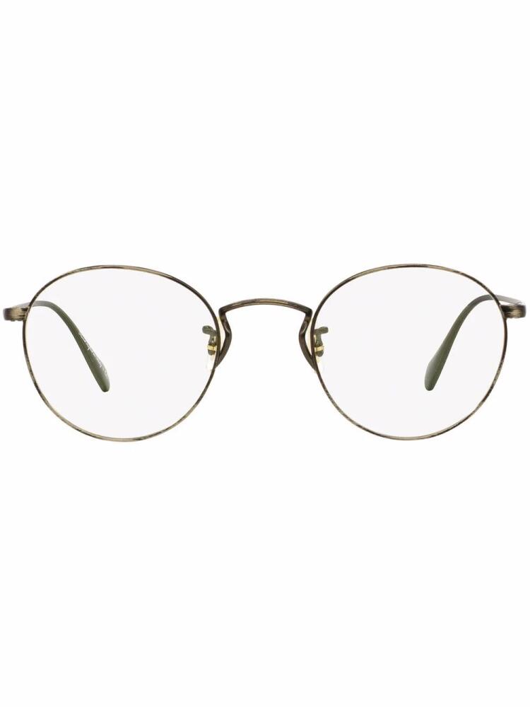 Oliver Peoples Coleridge round-frame glasses - Brown Cover