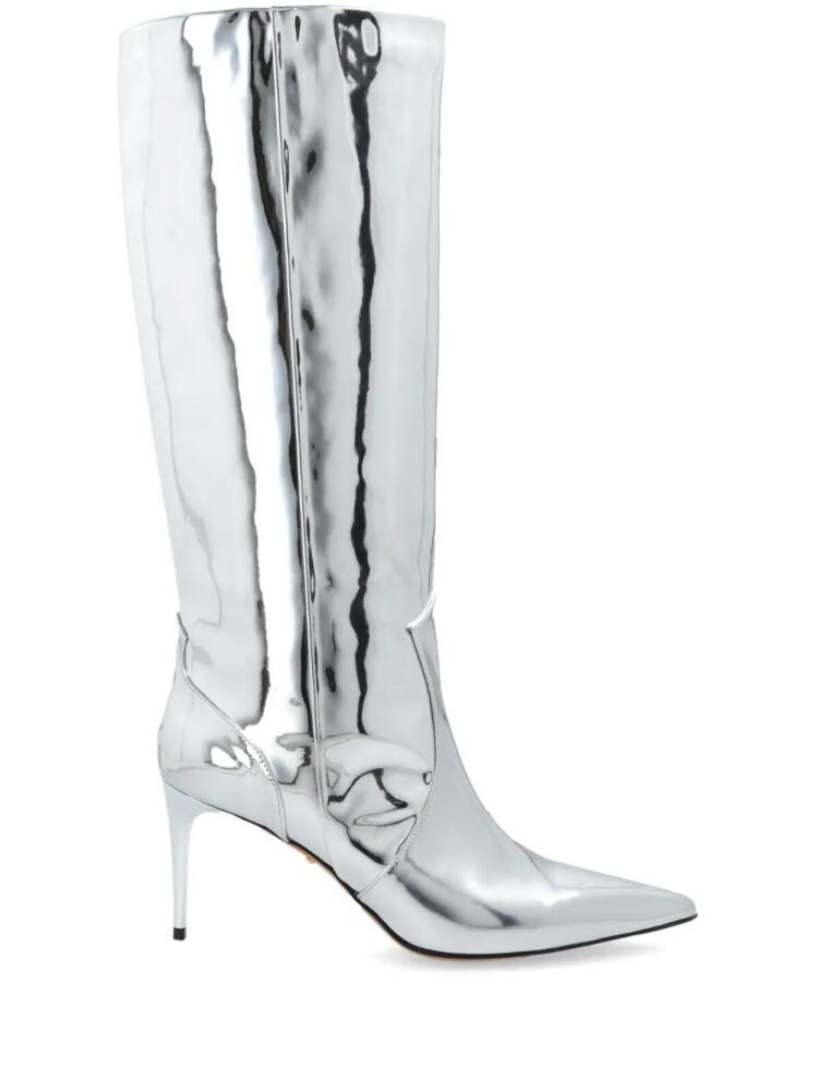 IRO 85mm Davyn boots - Silver Cover