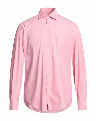 Caliban Man Shirt Salmon pink Size 15 ½ Cotton Cover