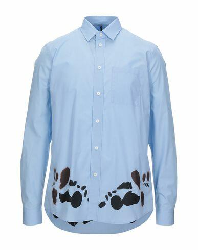 Oamc Man Shirt Sky blue Cotton Cover