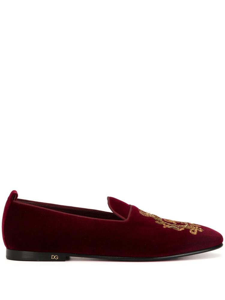 Dolce & Gabbana Vaticano slippers - Red Cover