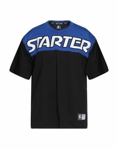 Starter Man T-shirt Blue Cotton Cover