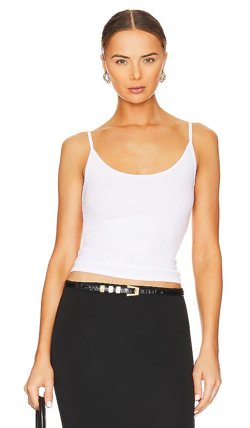 Enza Costa Essential Tank in White Cover