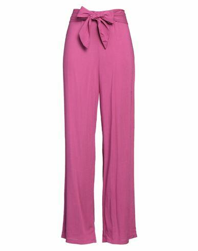 Diana Gallesi Woman Pants Light purple Viscose Cover