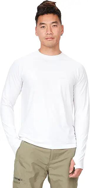 Marmot Windridge Long Sleeve (White) Men's Clothing Cover