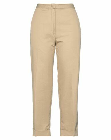 Pence Woman Pants Beige Cotton Cover