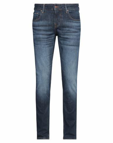 Guess Man Jeans Blue Cotton, Elastane Cover