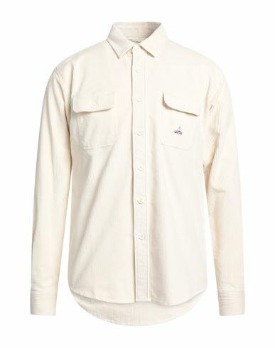 Holubar Man Shirt Cream Cotton, Elastane Cover