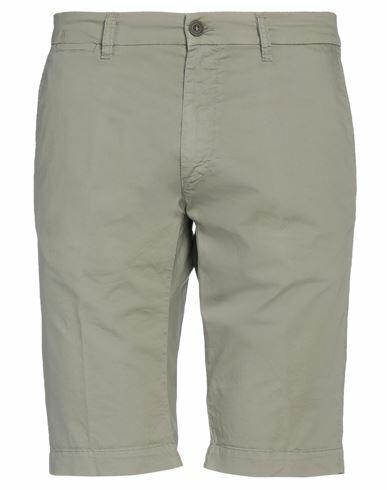 Mason's Man Shorts & Bermuda Shorts Sage green Cotton, Elastane Cover