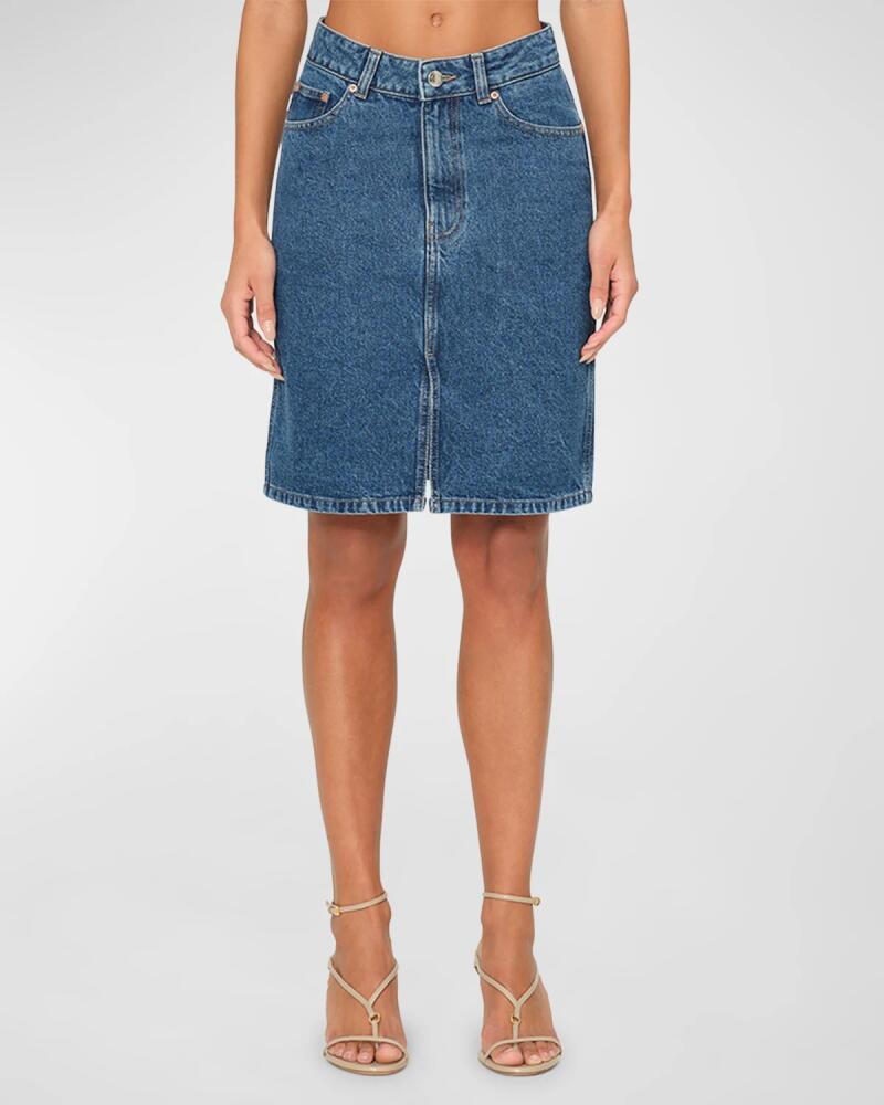 DL1961 Lexie Denim Knee-Length Skirt Cover