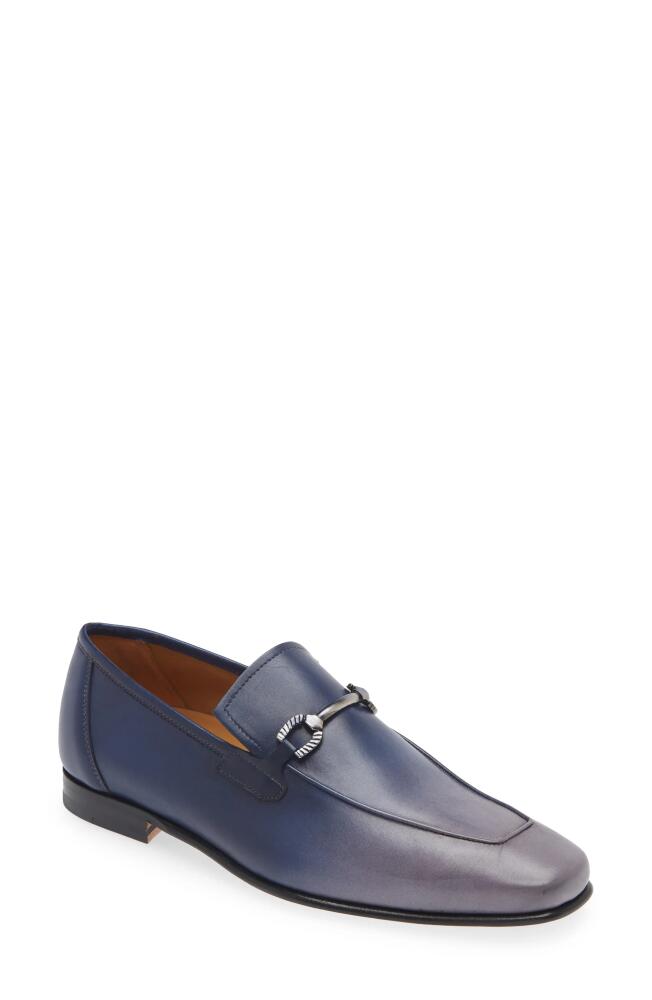 Mezlan Brunello Horsebit Loafer in Pearl Grey/Navy Cover