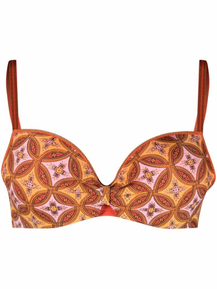 Marlies Dekkers Florana padded push-up bra - Orange Cover