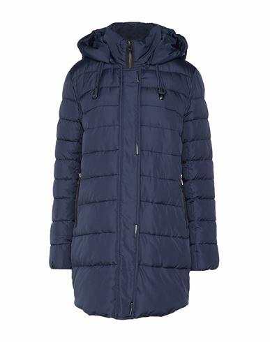 Iesse Woman Puffer Midnight blue Polyester Cover