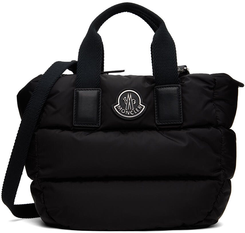 Moncler Black Down Caradoc Mini Tote Cover