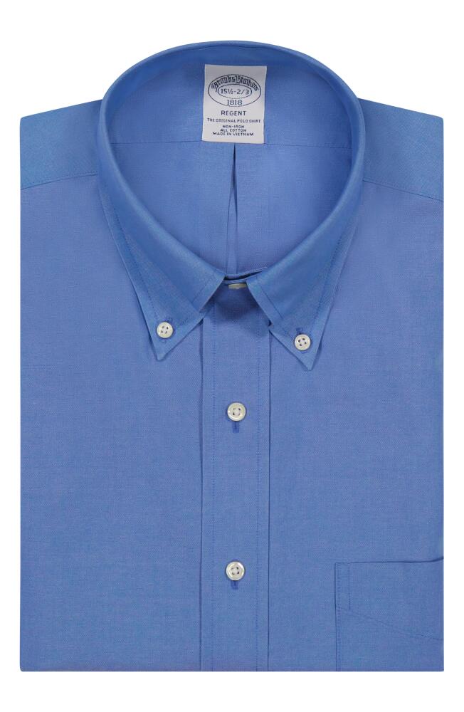 Brooks Brothers Non-Iron Regent Fit Dress Shirt in Sld Fb Cover