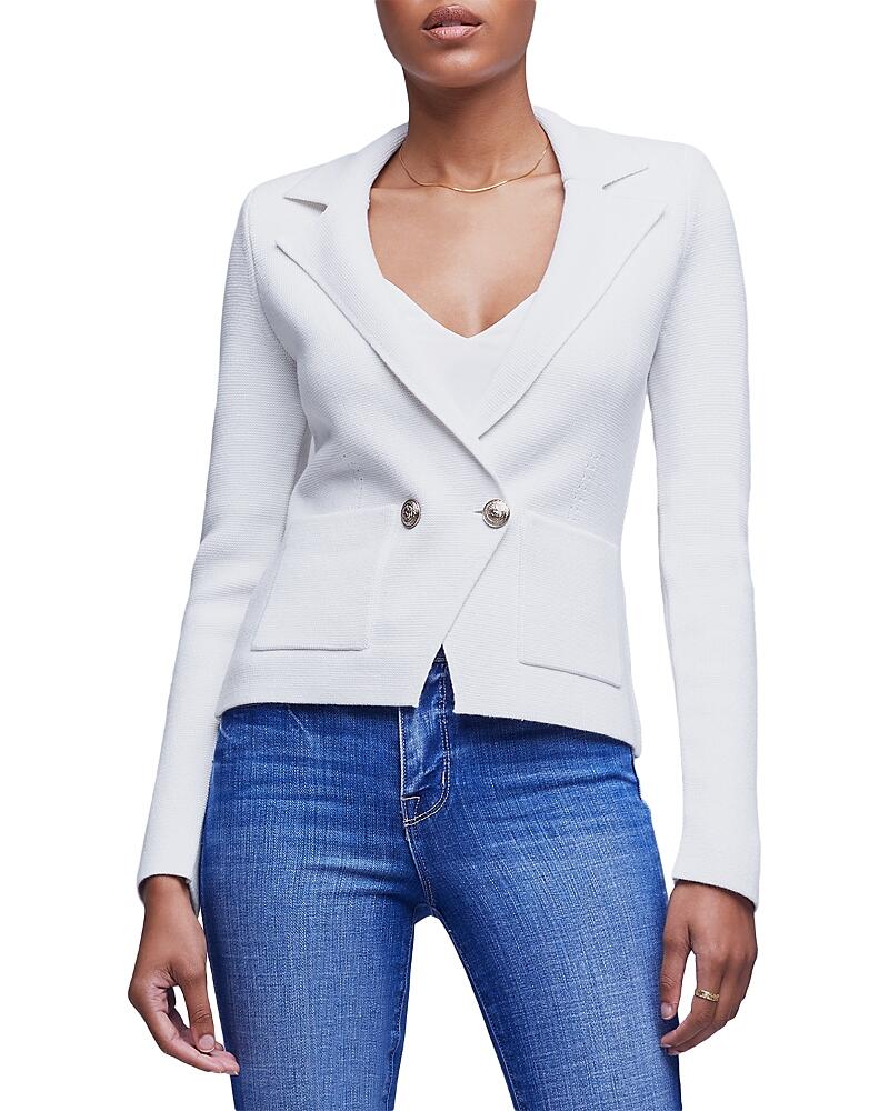 L'Agence Sofia Knit Blazer Cover