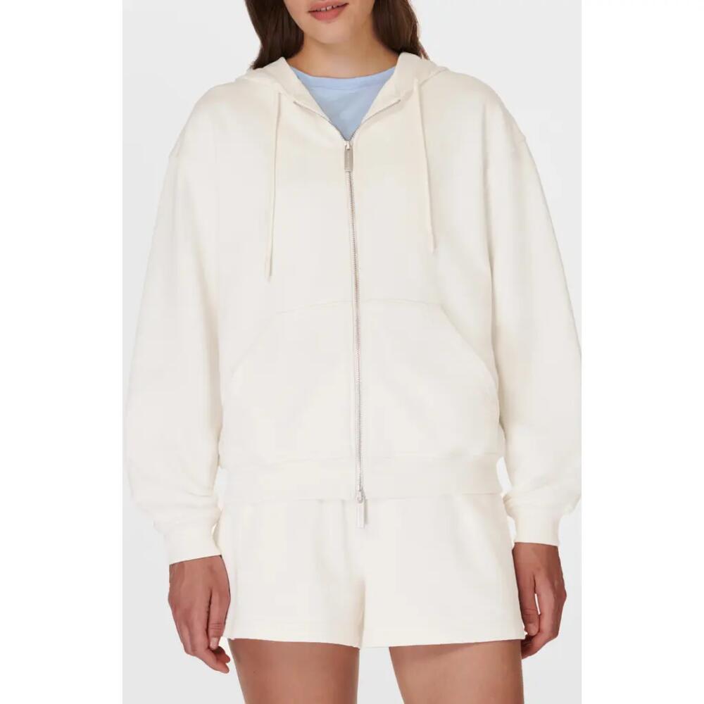 Sweaty Betty Revive Full Zip Hoodie in Lily White Cover