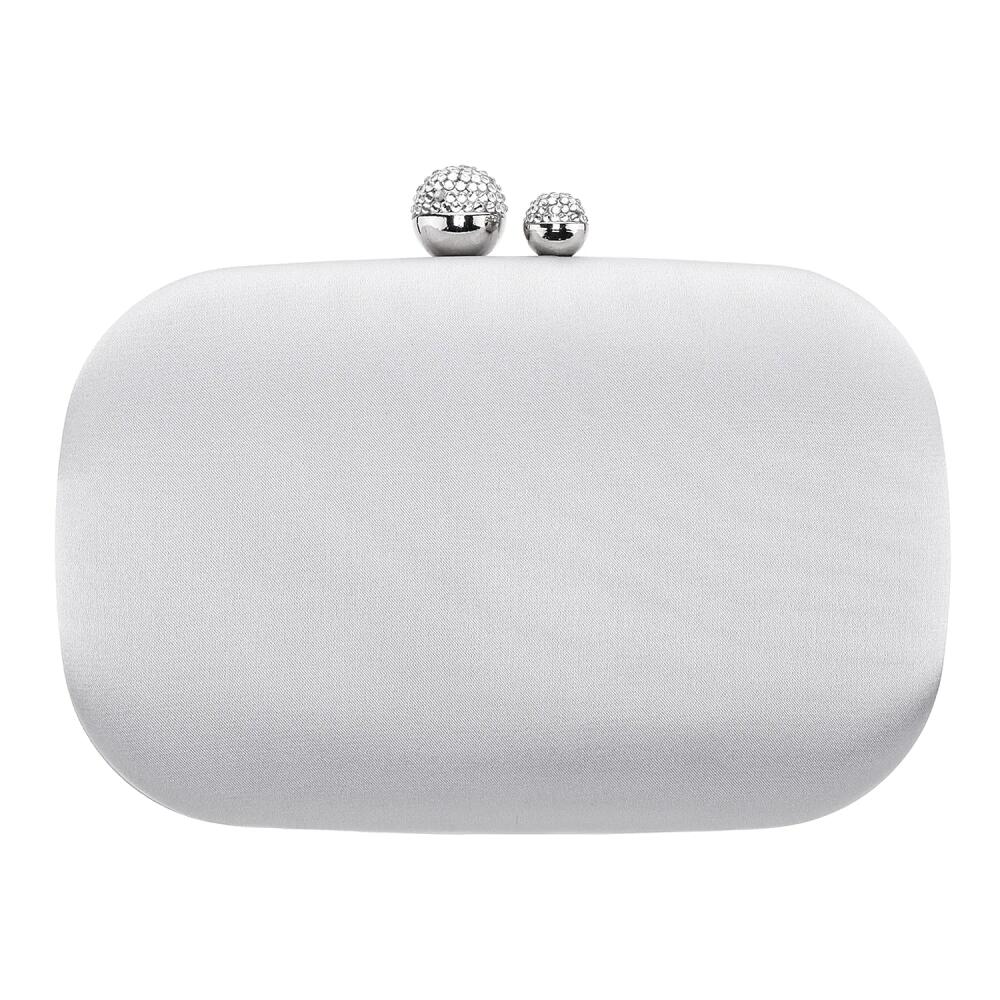 Nina Lulu Clutch | Women's | Silver Metallic Cover