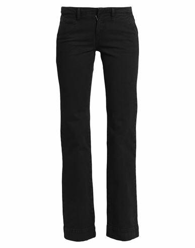 Ba & sh Woman Pants Black Cotton, Elastane Cover