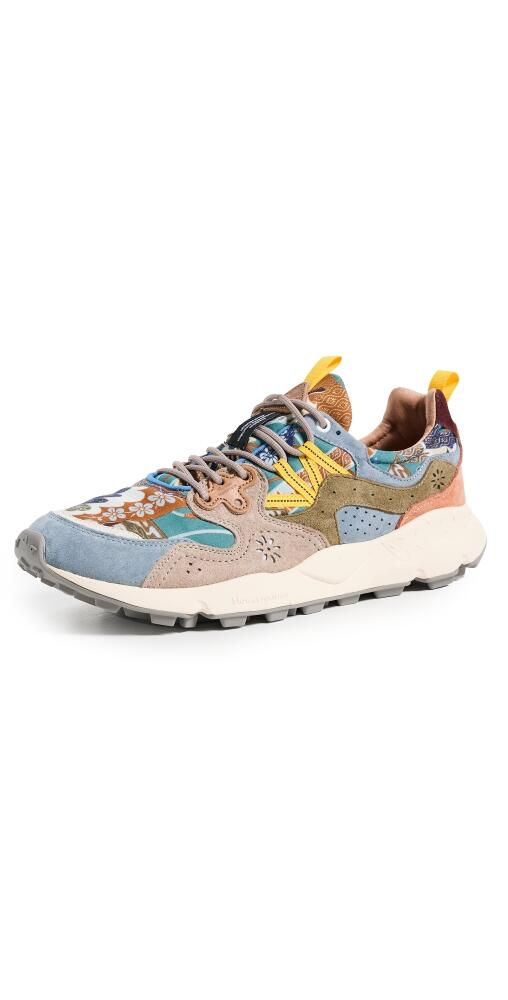 Flower Mountain Yamano 3 Sneakers Taupe/Azure/Multi Cover