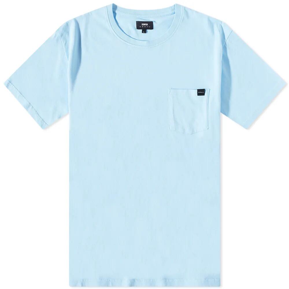 Edwin Men's Pocket T-Shirt in Sky Blue Cover