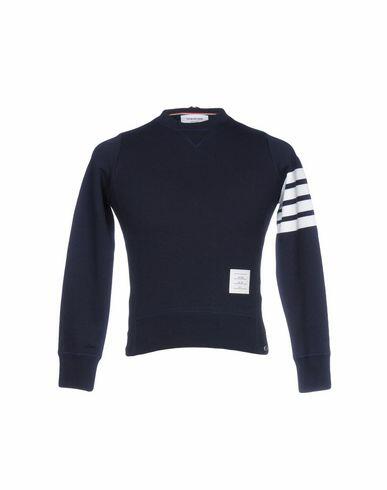 Thom Browne Man Sweatshirt Midnight blue Cotton, Nylon, Polyurethane Cover