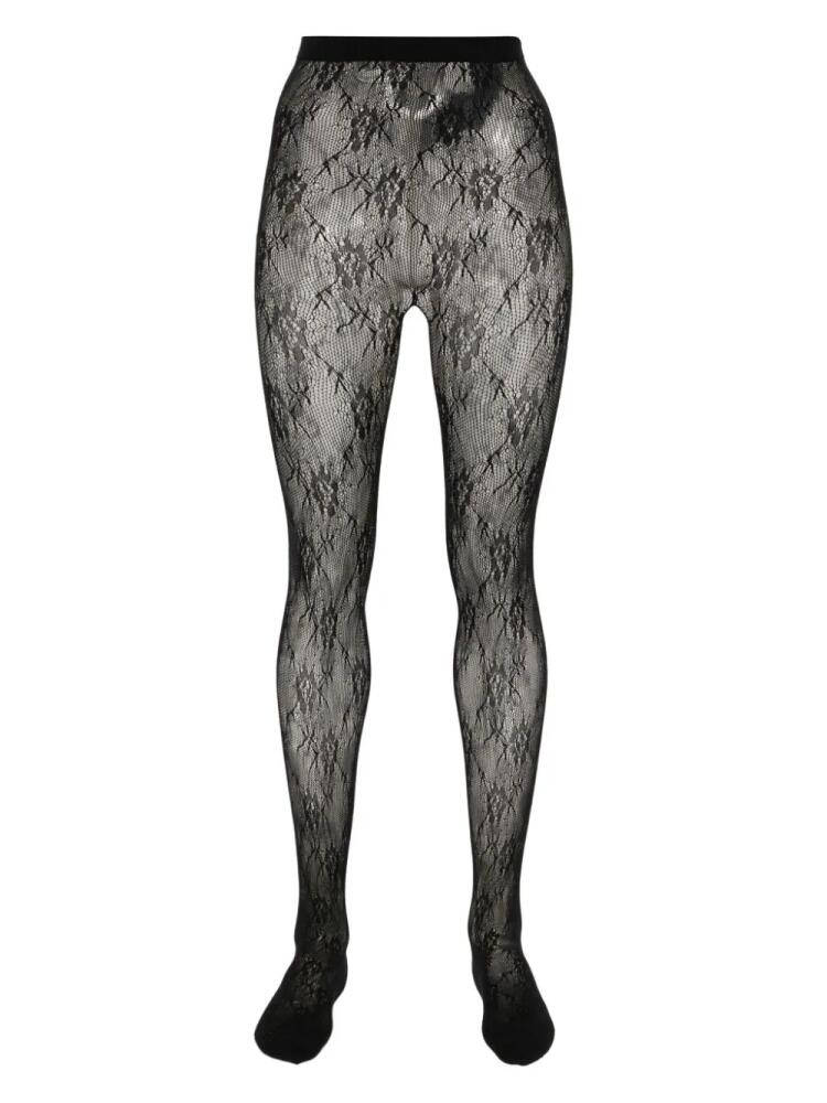 Saint Laurent lace tights - Black Cover