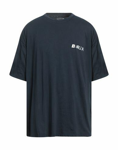 Berna Man T-shirt Midnight blue Cotton Cover