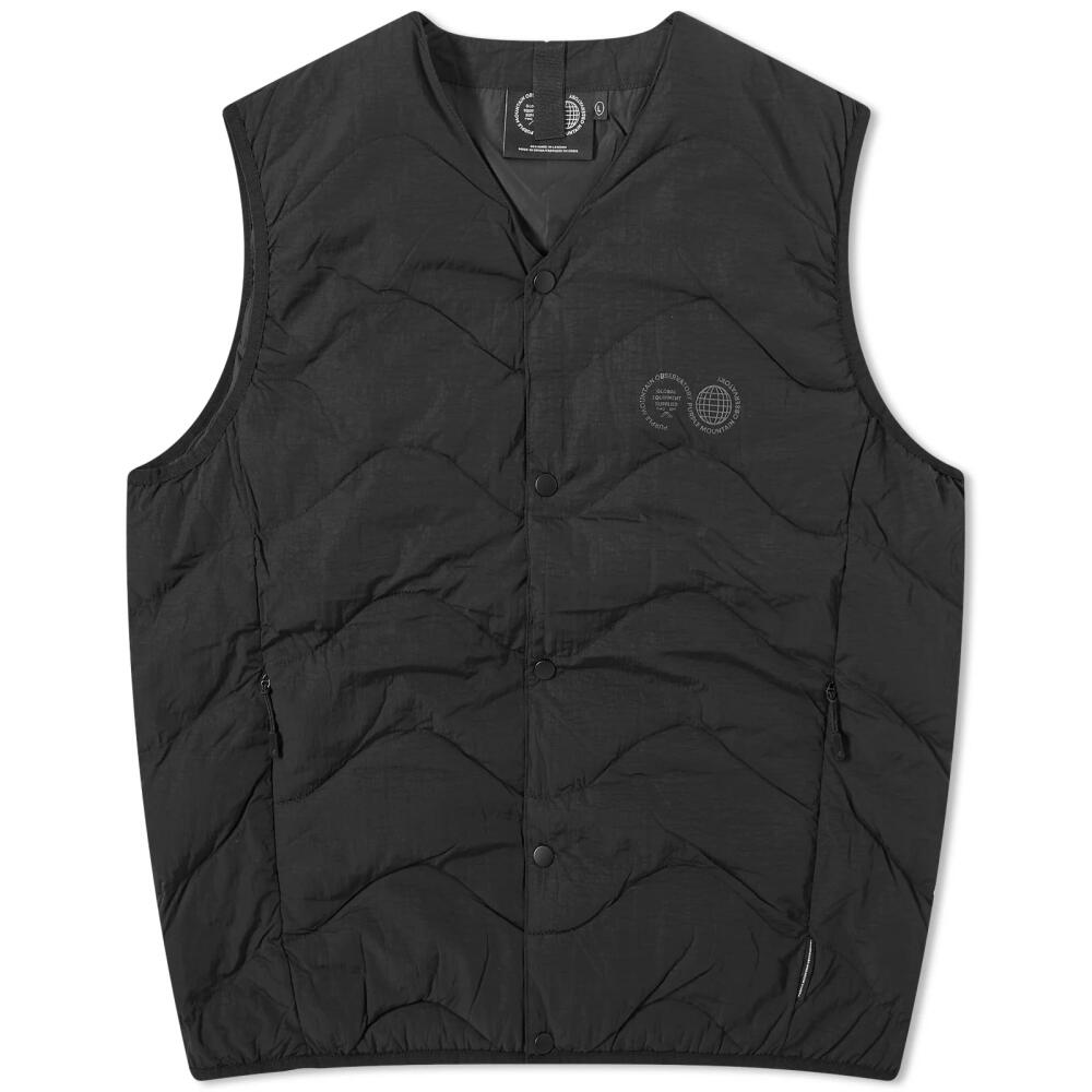 Purple Mountain Observatory Men's Quilted Vest in Black Cover