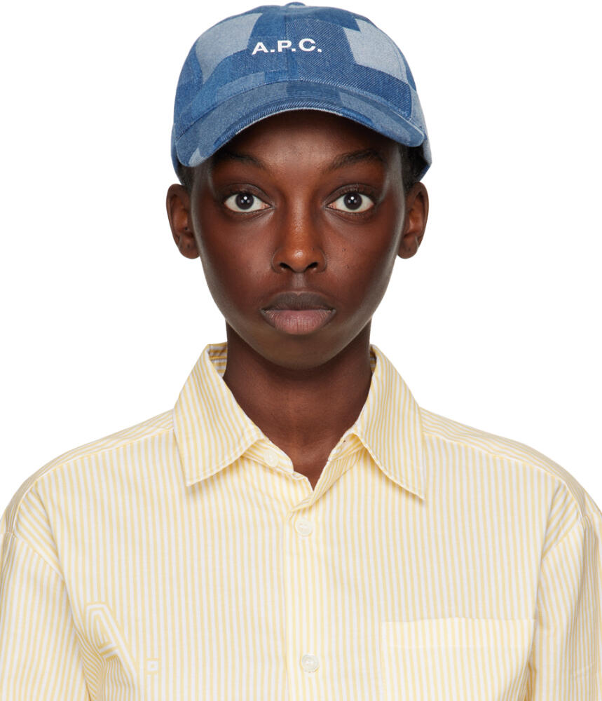 A.P.C. Blue Charlie Cap Cover