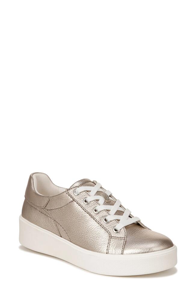 27 EDIT Naturalizer Marisol Platform Sneaker in Champagne Leather Cover