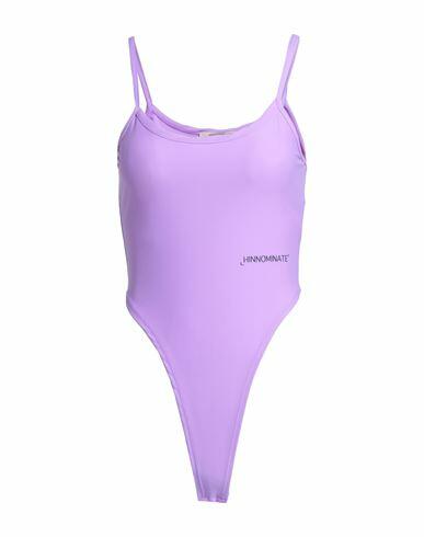 Hinnominate Woman Bodysuit Mauve Polyester, Elastane Cover