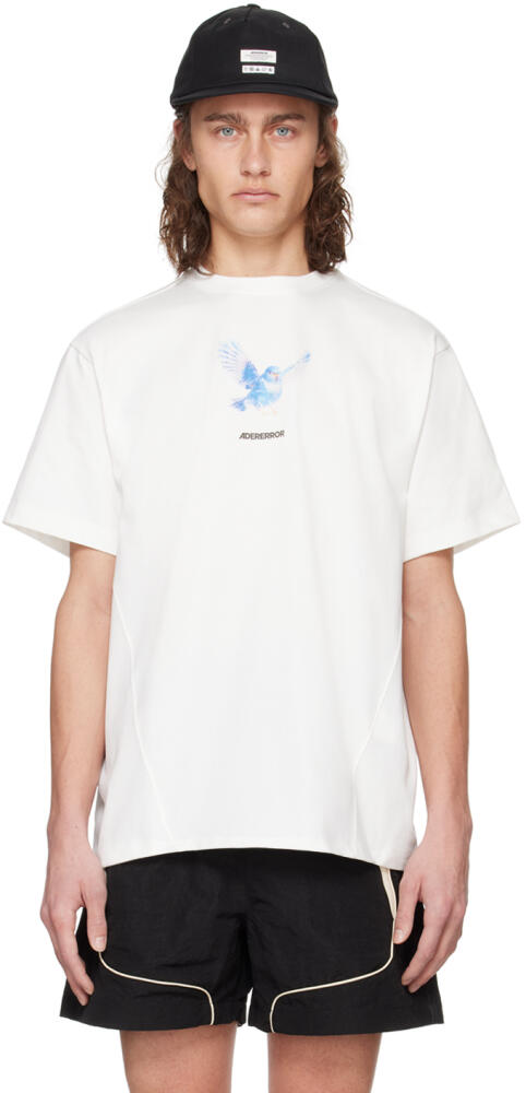 ADER error White Graphic T-Shirt Cover