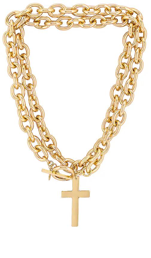 8 Other Reasons Reagan Necklace in Metallic Gold Cover