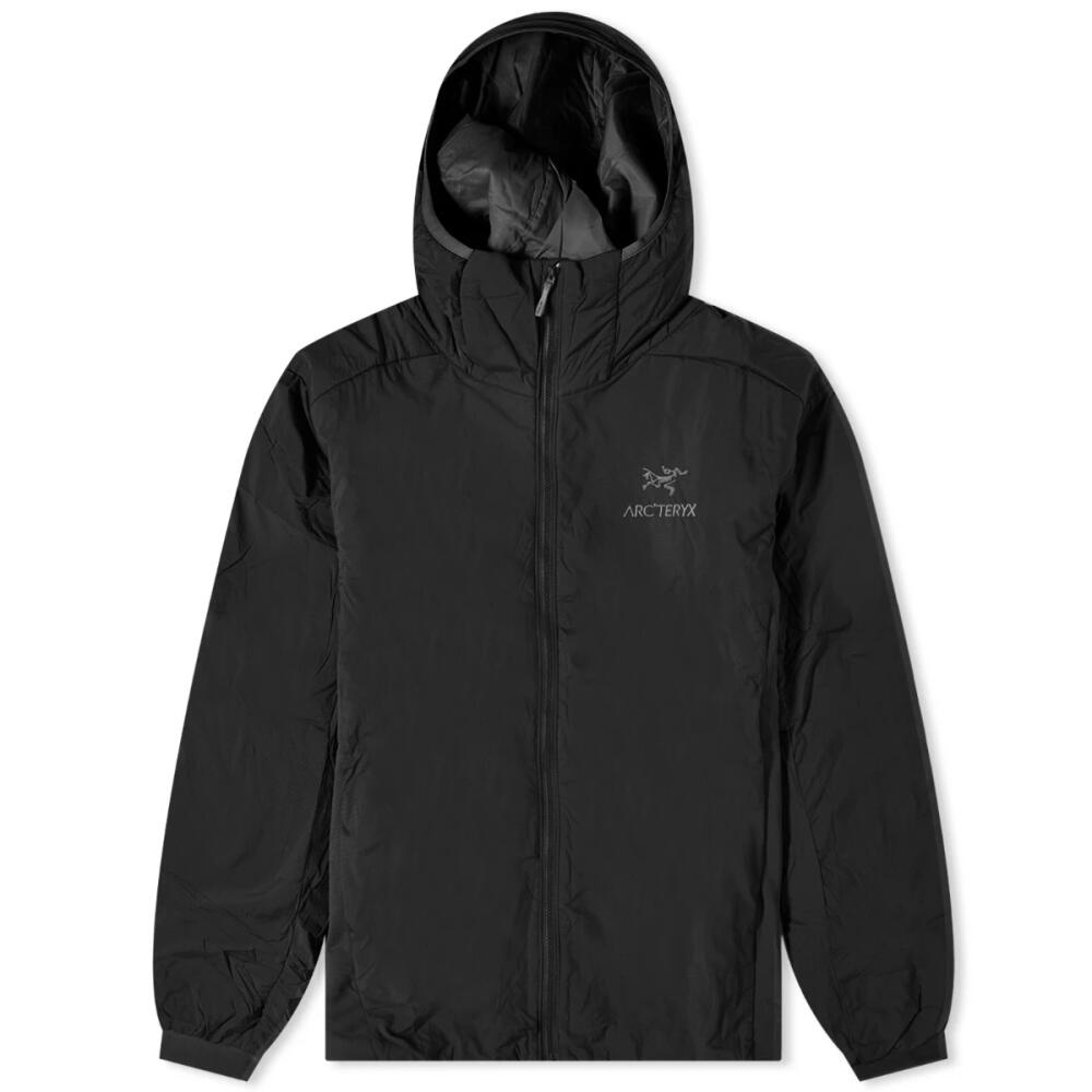 Arc'teryx Men's Atom Hoodie Jacket in Black Cover