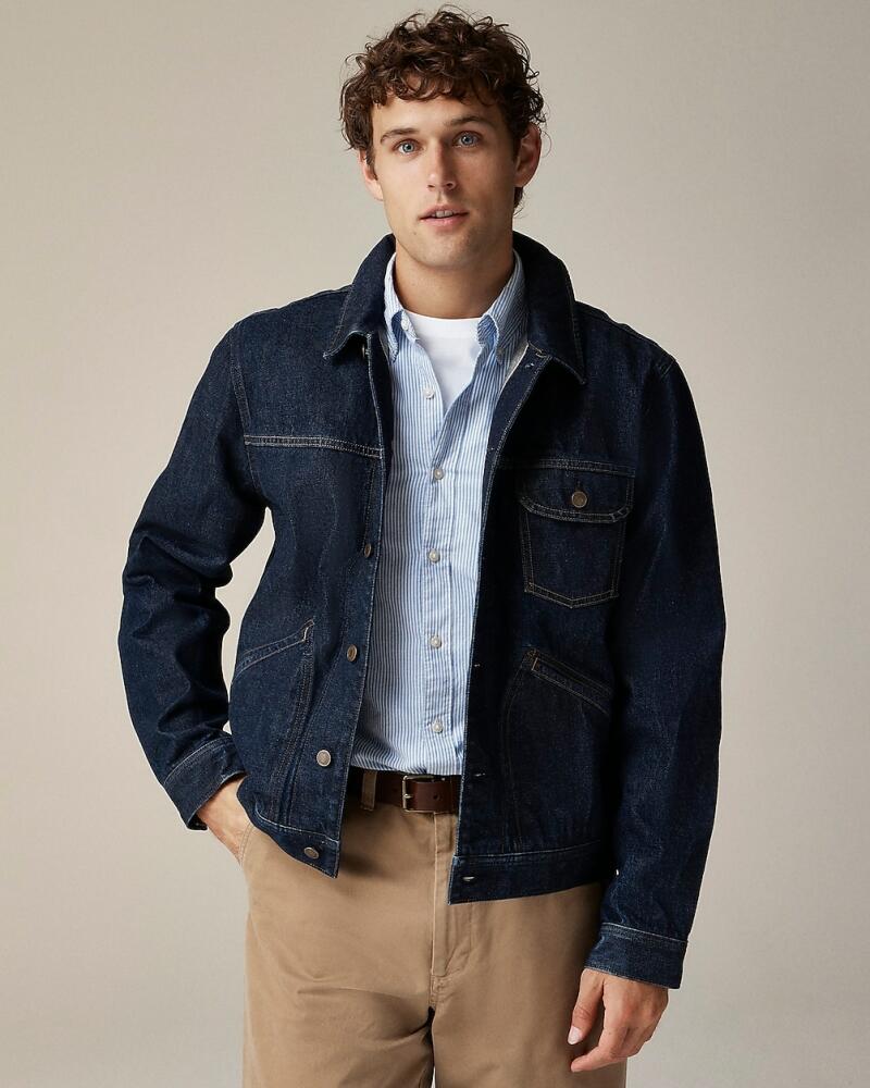 J.Crew Trucker jacket in selvedge Japanese denim Cover